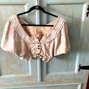 Shrug cropped jacket! Shirt